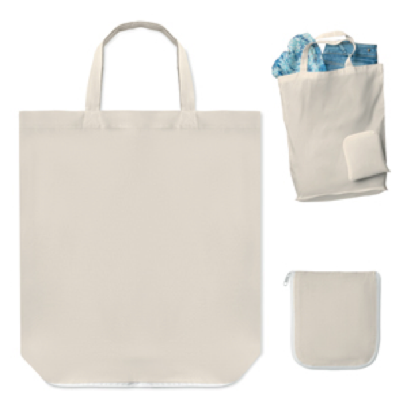 foldable cotton bag