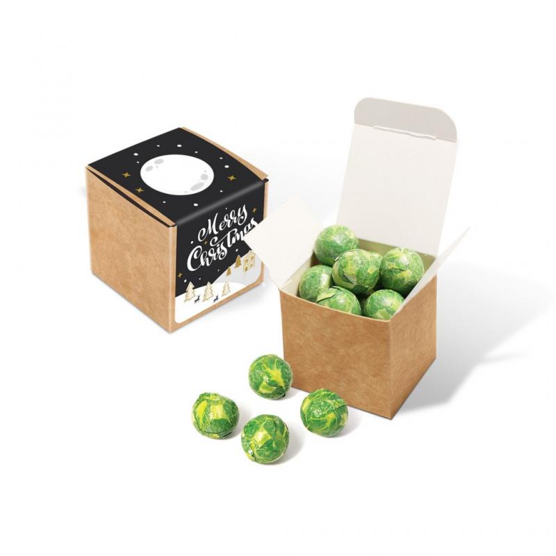Image of Eco Kraft Cube - Chocolate Sprouts