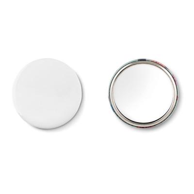 Image of Mirror button, metal