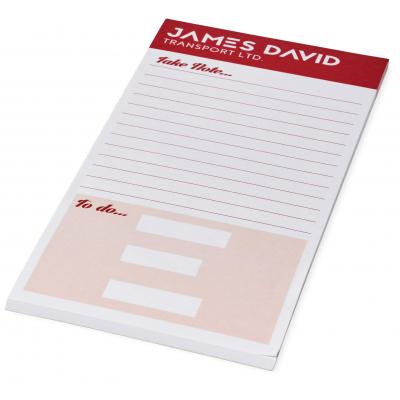 Image of Desk-Mate® 1/3 A4 notepad - 50 pages
