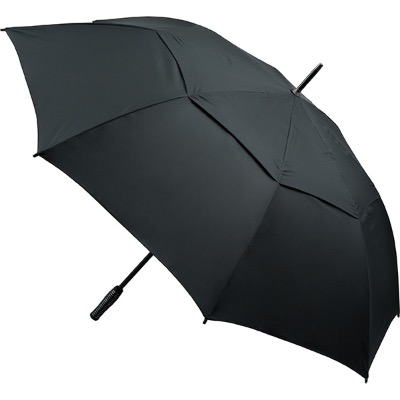 Image of Automatic Opening Vented Golf Umbrella - Black