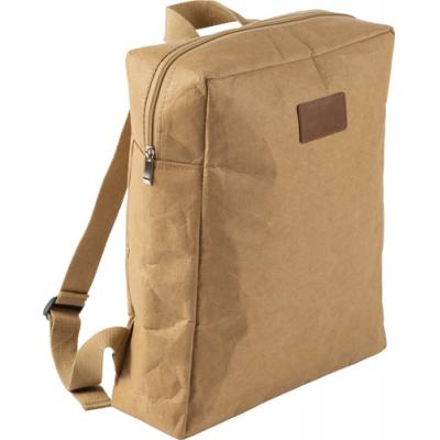 Image of Laminated paper backpack