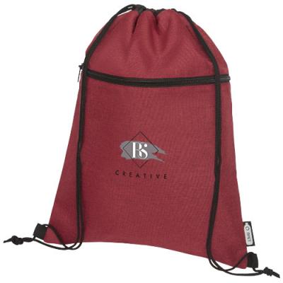 Image of Ross RPET drawstring backpack