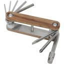 Image of Fixie 8-function wooden bicycle multi-tool
