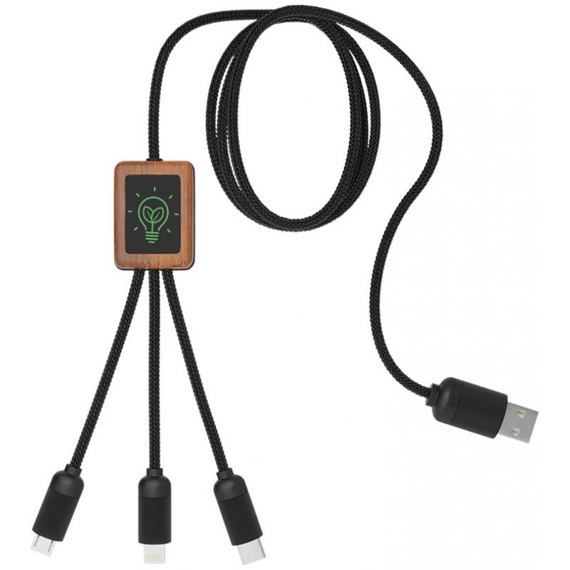 Image of SCX.design C29 3-in-1 Bamboo Cable